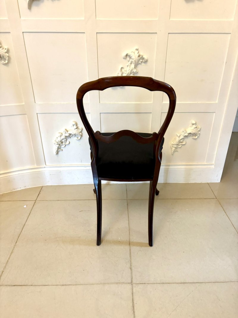 Superb Quality Set of Ten Antique Victorian Rosewood Dining Chairs - Image 11